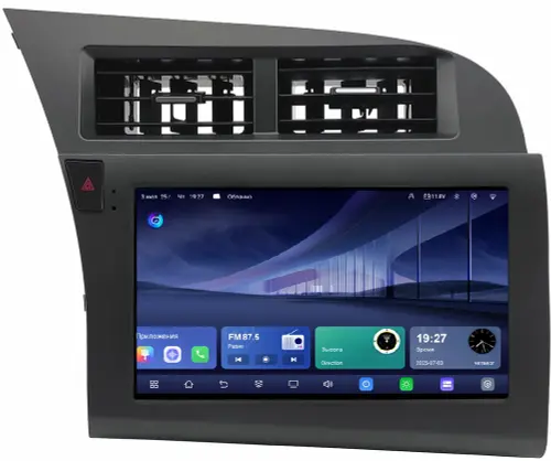 Магнитола для Audi A6 2004-2008 - Kuberg QLed+2K, Android 14, Быстрейшая, CarPlay, SIM-слот