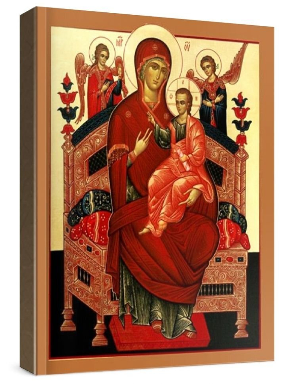Всецарица (рукописная икона)