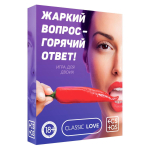 Игра для двоих «Жаркий вопрос-горячий ответ!» (Цвет: разноцветный)