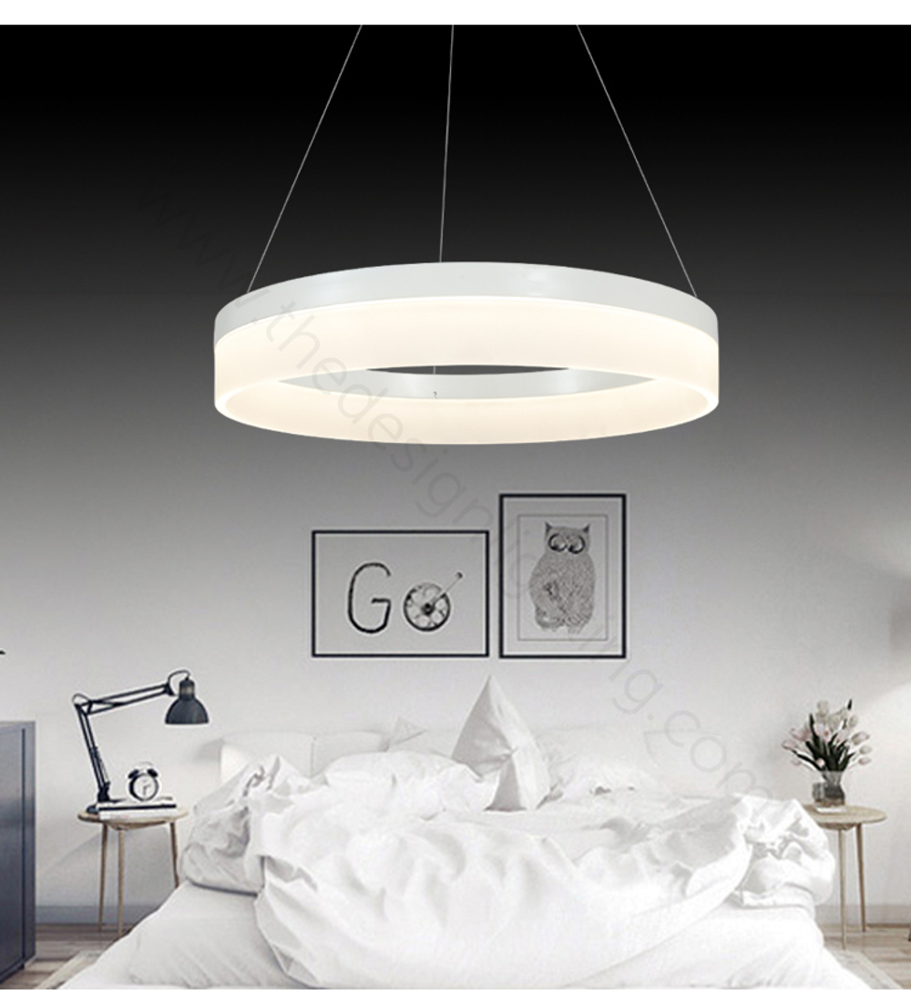 Pendant Led design lamp  Corona by SONNEMAN D60 (Grey)