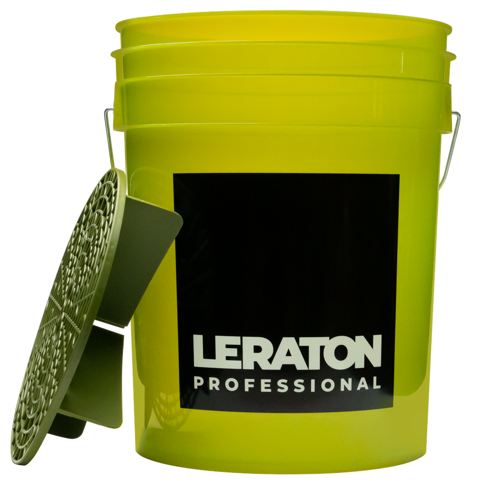 LERATON PROFESSIONAL Ведро для мойки автомобилей с сепаратором (оливка) 20 л