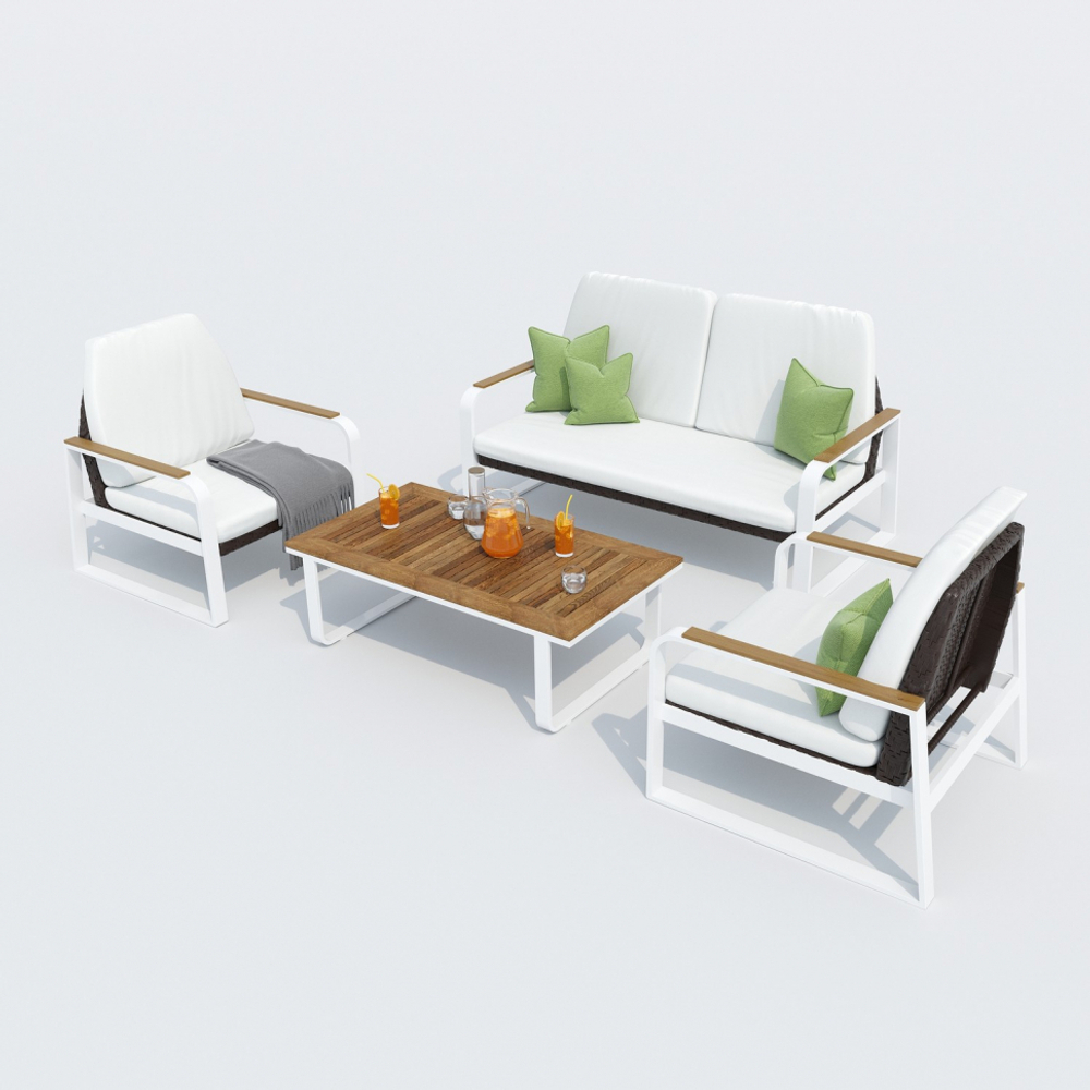Лаунж зона Ideal Patio АРТИ белая