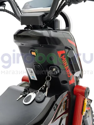Электроскутер MINAKO U2 PRO 1500W (60V/45Ah) - Красный фото №7