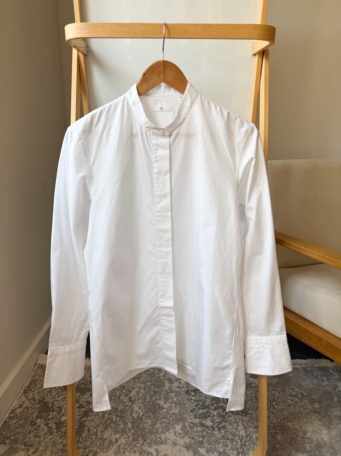 Хлопковая рубашка Uniqlo +J, S