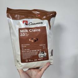 Шоколад молочный Claire 33%, Carma, 250гр