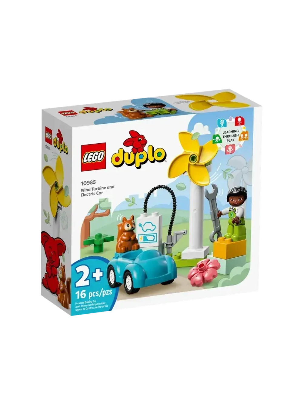 LEGO Duplo Ветряная турбина и электромобиль, 10985
