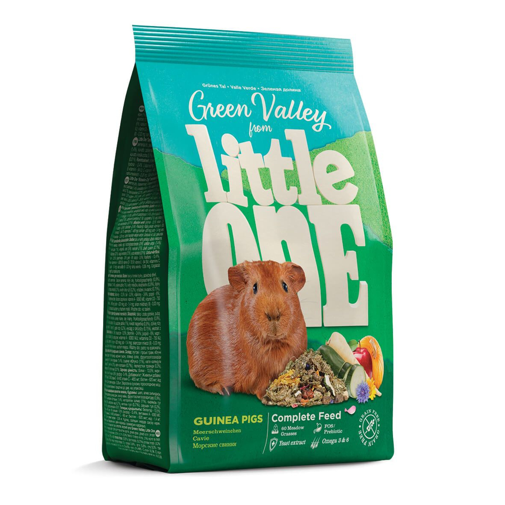 Little One Green Valley корм для морских свинок 750 г