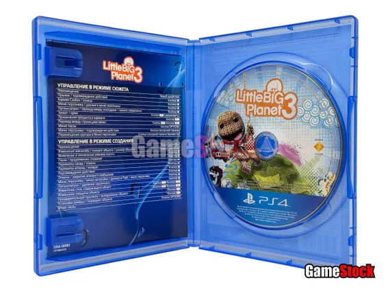 PS4 LittleBigPlanet 3 (Б/У, Полностью на русском языке, CUSA-00063/H)