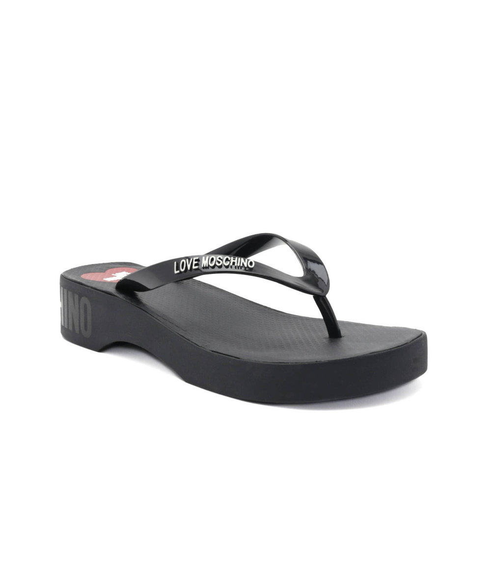 Вьетнамки Love Moschino - черный(JA28064G0GI30)