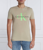Футболка CALVIN KLEIN JEANS - бежевый(J30J320806)