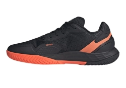 Теннисные кроссовки Adidas Defiant Speed 2 M - core black/core black/lucid orange