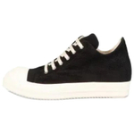 RICK OWENS/RO Low top Canvas Shoes Men"s Black