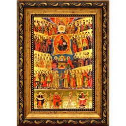 Собор всех Святых. Икона на холсте.