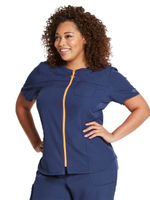 Топ медицинский женский Dickies DK777, синий, 2XL