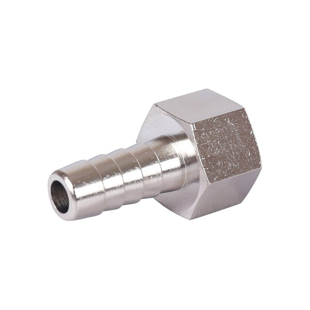 Штуцер с внутренней резьбой STOUT SFT 0066 - 3/8" x 10 мм (латунь никелированная)