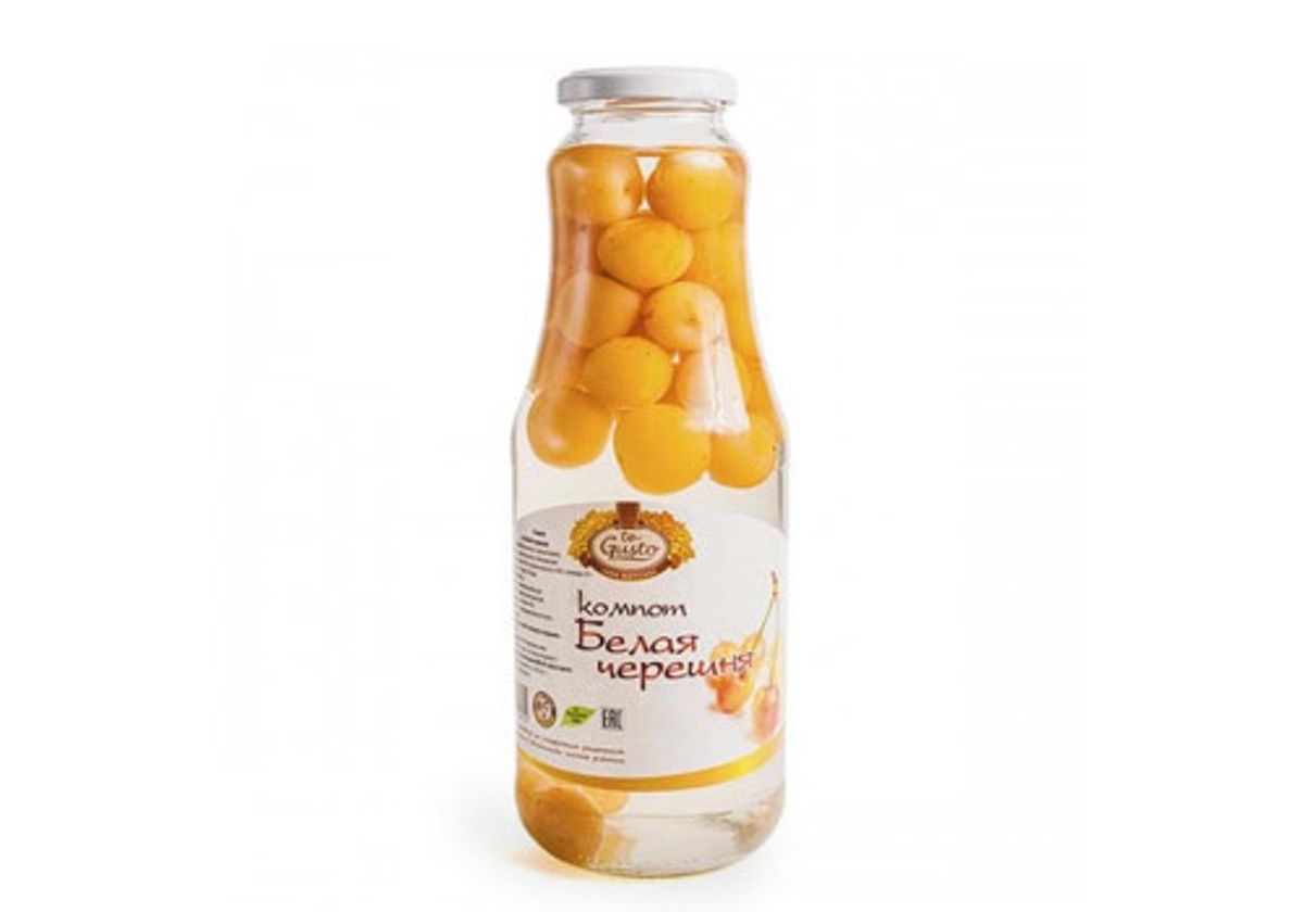 Компот из белой черешни, 1л