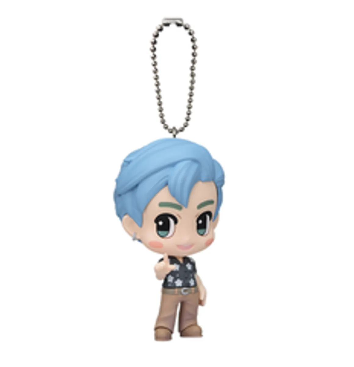 Фигурка Sega MP TinyTAN Chubby Collection Keychain BTS RM (Pastel Ver.)