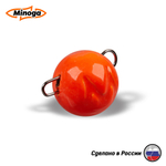 Свинец Minoga "Чебурашка", цвет оранж, 30 гр.(5шт)
