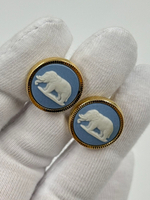 Запонки «Слон» Wedgwood