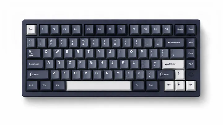 WOBKEY Rainy 75 Pro Navy Blue