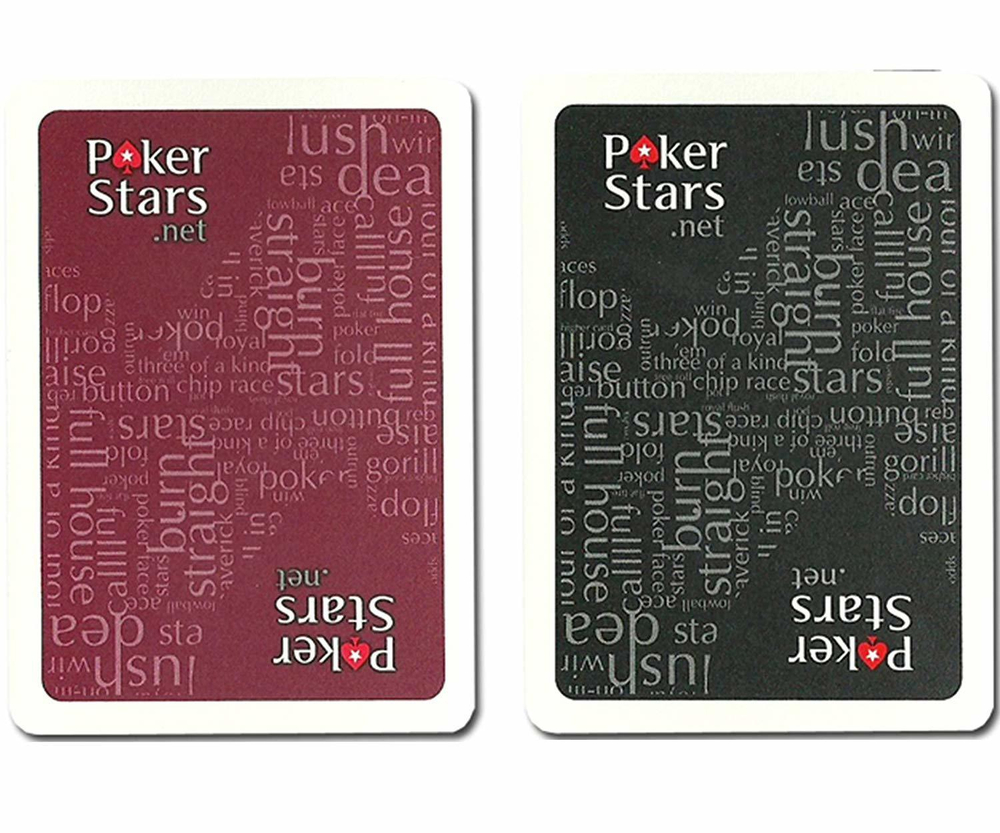 Карты PokerStars черные