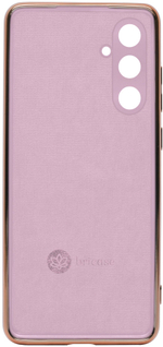 Стильный глянцевый чехол для SAMSUNG GALAXY A54 с кольцом-подставкой и бархатной подкладкой