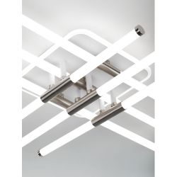 Светильник потолочный светодиодный Rivoli 6196-733 Morgan LED 110 Вт 3000-6000 К с пультом | Интерьерные светодиодные светильники