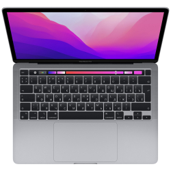 Ноутбук Apple MacBook Pro 13 M2 256 ГБ серый космос MNEH3