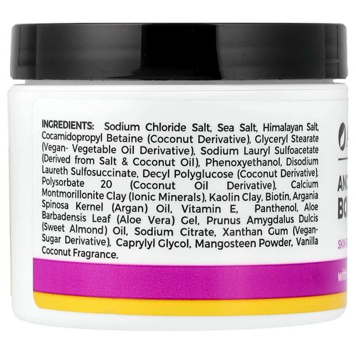 Zion Health, Adama, скраб для тела из древней глины, ваниль и кокос, 113 г (4 унции)