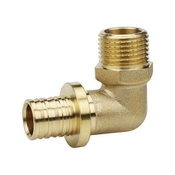 Угол латунный Varmega с наружной резьбой 25×¾