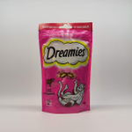 Лакомые подушечки с Говядиной для кошек Dreamies, 140г
