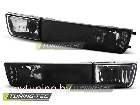 Поворотники с галогеном VW Golf 3 / Vento black