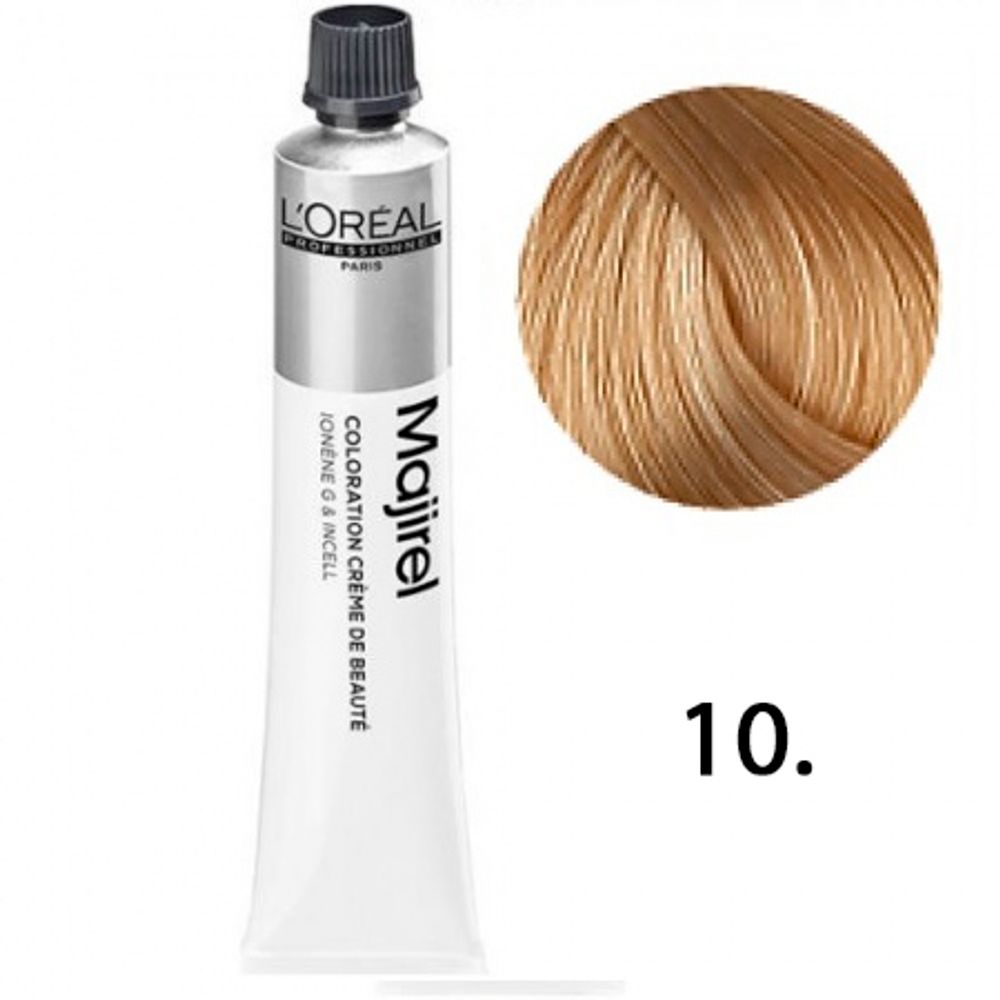 L'Oreal Professionnel Majirel 10 Очень-очень светлый блондин 50мл