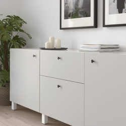 IKEA HACKÅS (ИКЕА ХАКОС) — Ручка, антрацит, 15 мм, фото 4