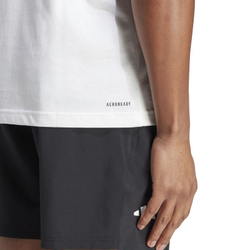Мужская теннисная футболка Adidas Aeroready Graphic Tennis T-Shirt - white