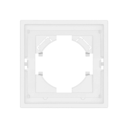 Рамка пластиковая FRM-TENDO-PL-1-WH (Arlight, -) 053835