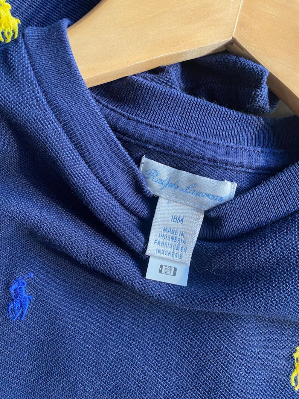 Хлопковая футболка Ralph Lauren, 86
