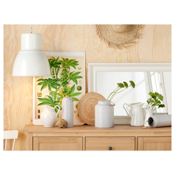 IKEA SOCKERÄRT  (ИКЕА СОКЕРЭРТ)  -  Ваза/кувшин - белая 16 см