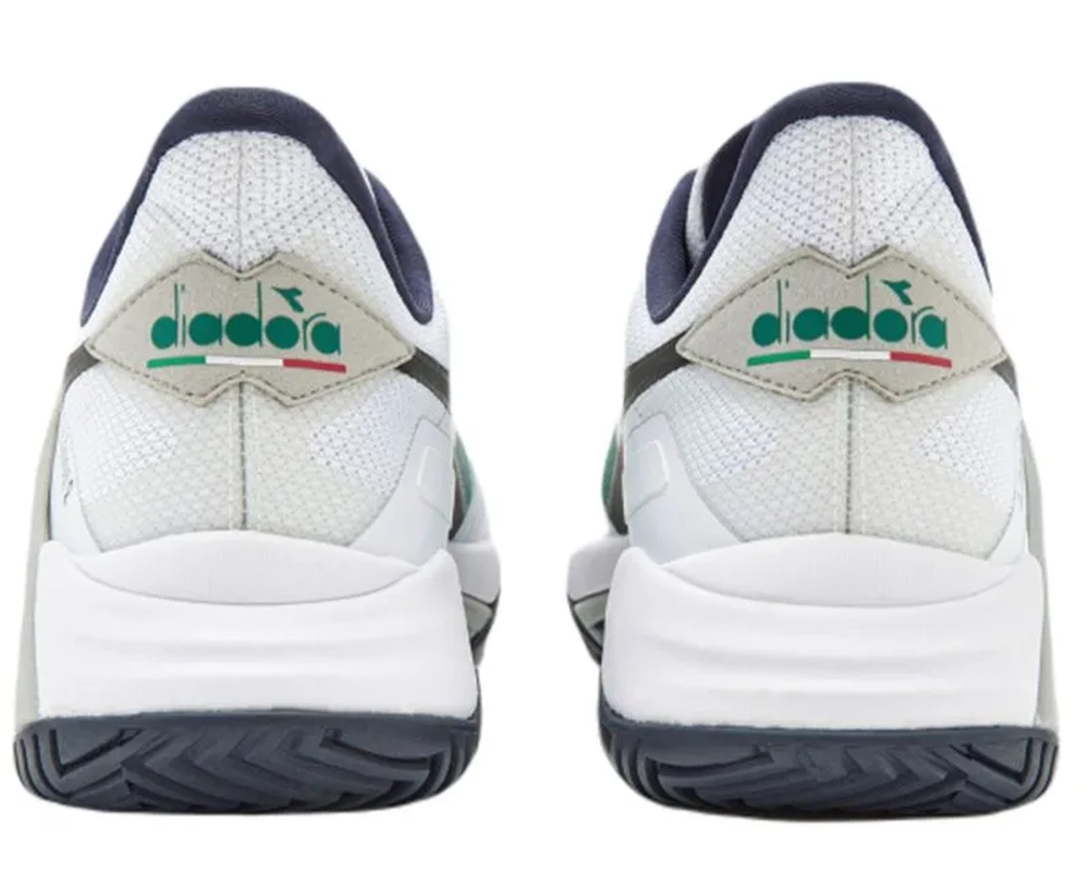Теннисные кроссовки Diadora B.Icon 2 AG - white/black/blue corsair