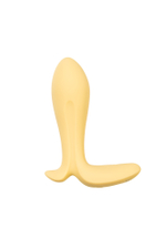 Анальный вибратор Satisfyer Intensity Plug золотой 9 см