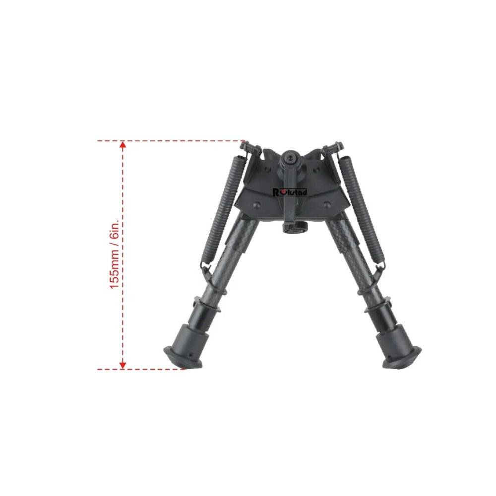 Сошки Vector Optics Carbon Fiber 6-9" Spring Bipod