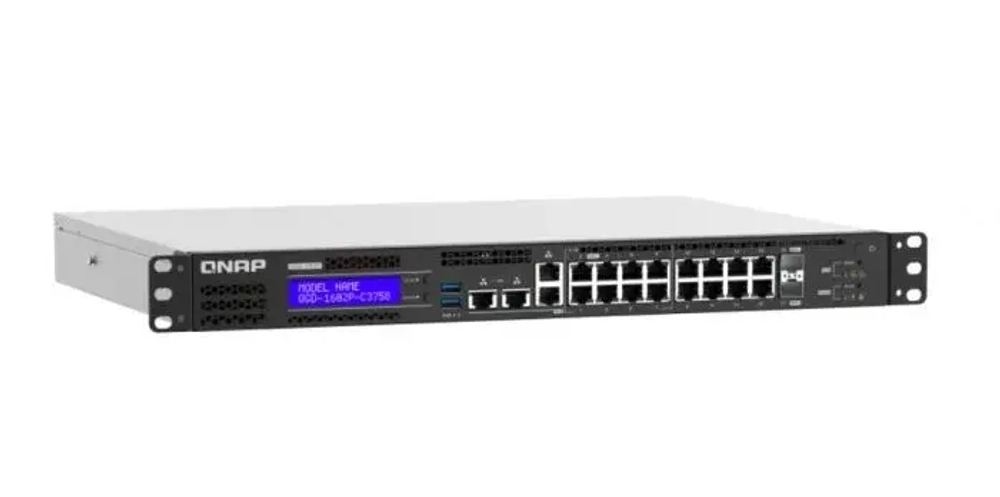Коммутатор QNAP  QGD-1602P-C3758-16G