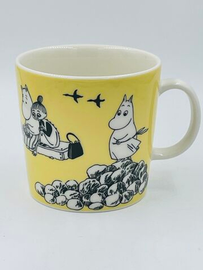 Moomin Кружка Arabia Muumi muki, keltainen, желтая, 400 мл (Из Финляндии)