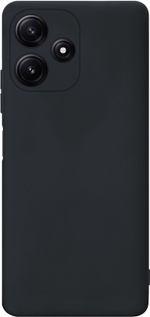 Мягкий Soft Touch чехол из силикона для POCO M6 PRO 5G / REDMI NOTE 12R с бархатной подкладкой