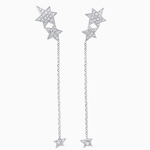 Серебряные серьги «Кометы»