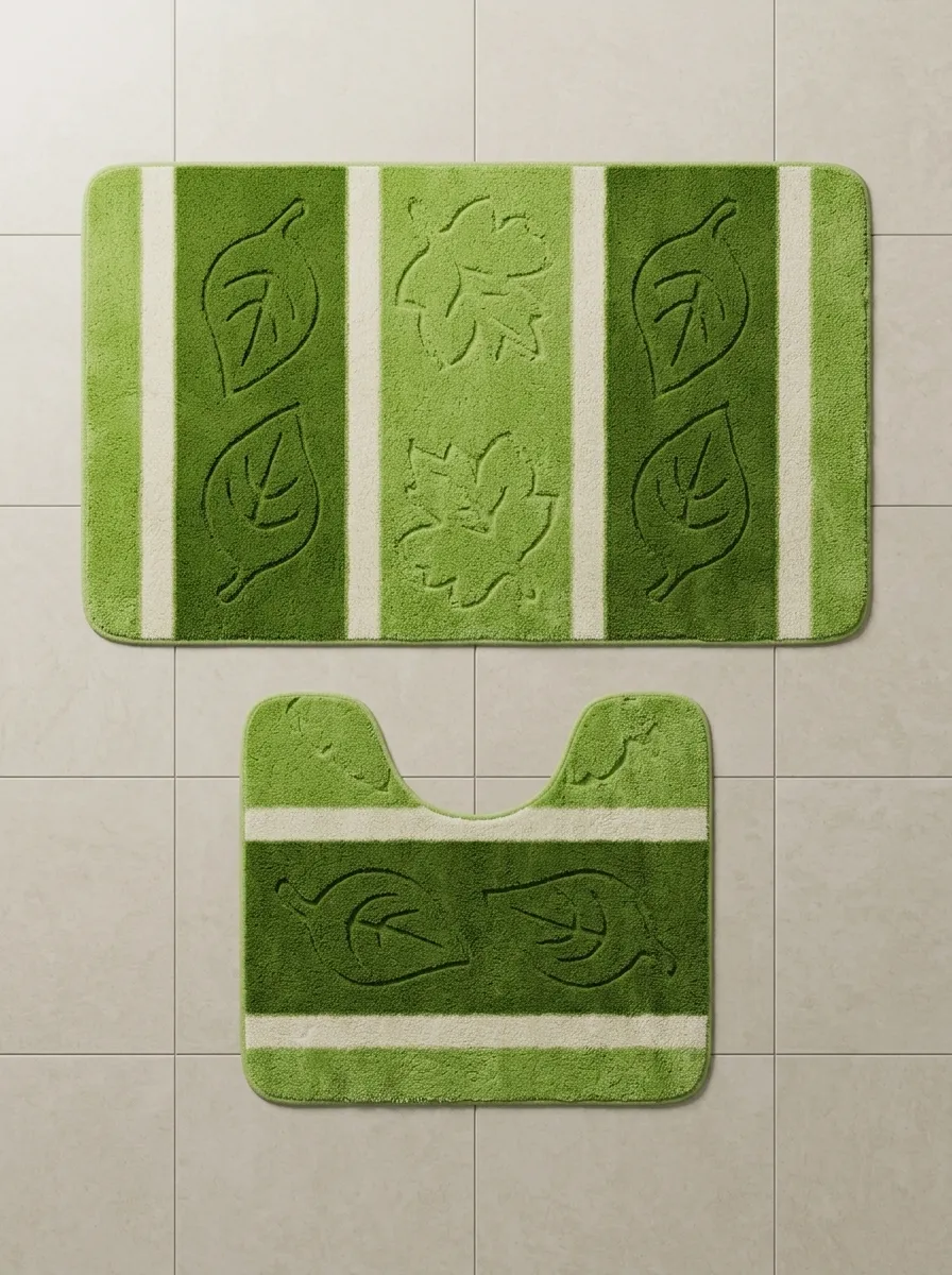 Коврики д/ван.ком."Zalel Silver"60*100 2-пр GREEN