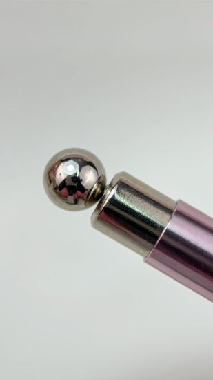 Магнит с шариком для круглого блика Galaxy,розовый