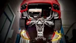 Спортивная выхлопная система с заслонками для Porsche Panamera 971 2.9T Порш Панамера