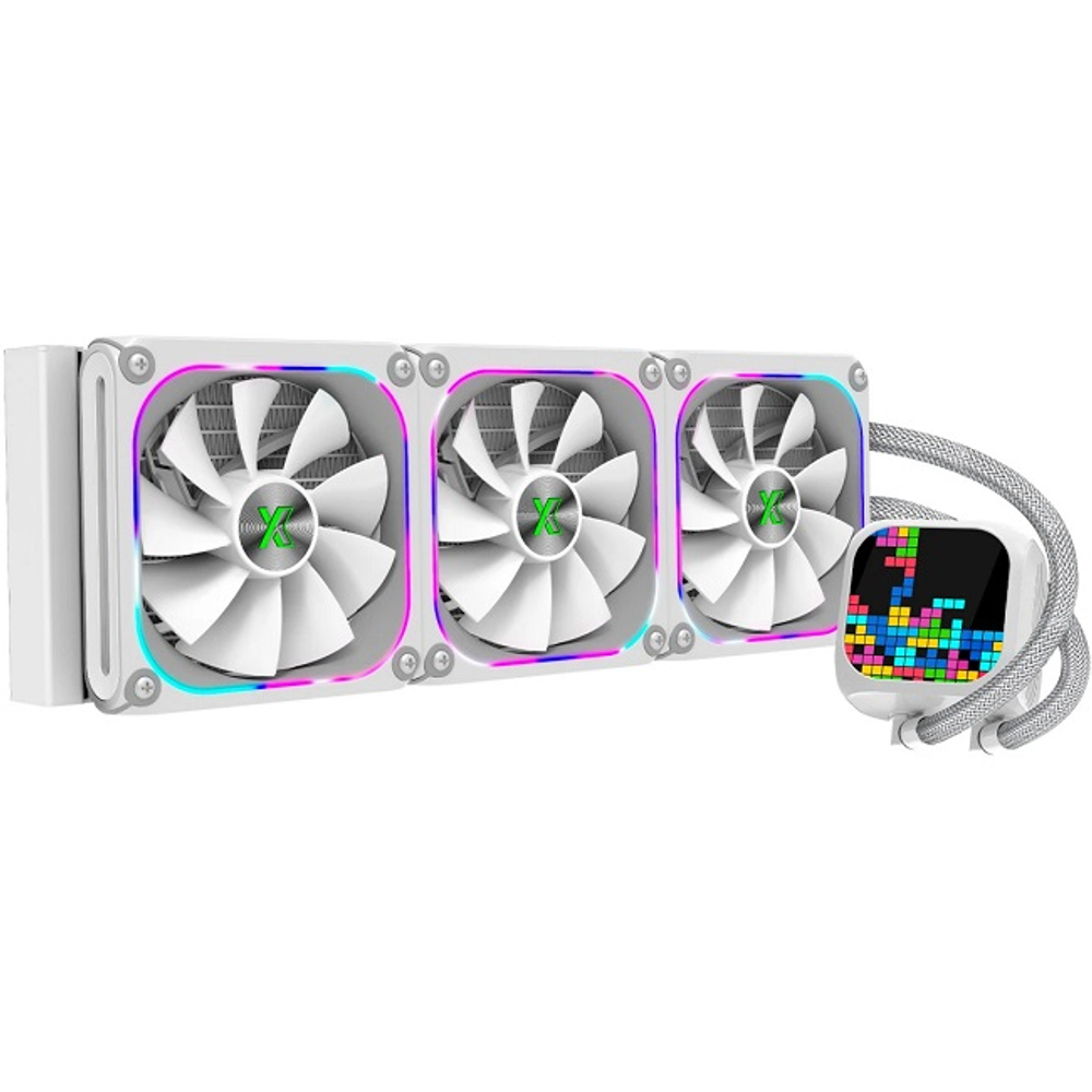 Система водяного охлаждения XASTRA LZ360 ARGB WH, белый (LZ360-WHAFAX-GL)