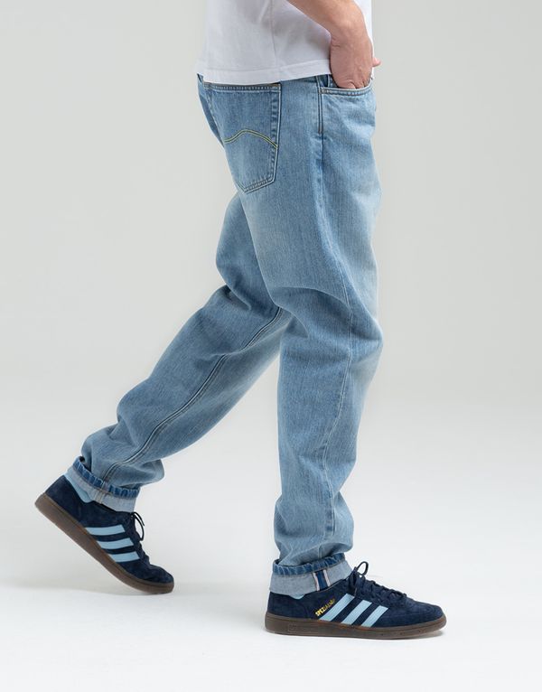 Джинсы We Don’t Care 12oz Regular Tapered Blue Light Used - фото 3